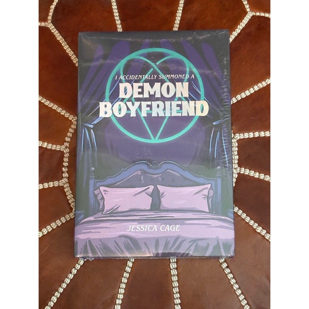I Accidentally Summoned a Demon Boyfriend Jessica Cage Darkly Bookish Box Signed